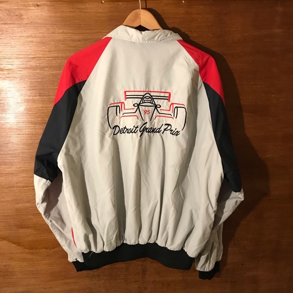 1995 Detroit Grand Prix XL Windbreaker - Picture 1 of 4